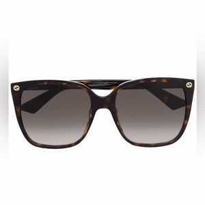 Gucci Cat Eyed Tinted Sunglasses